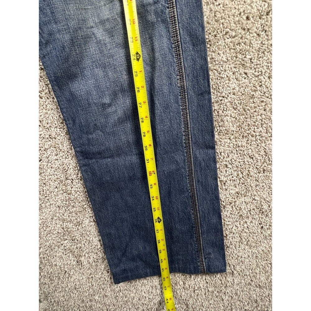 Levis Signature Jeans Mens 34x32 Carpenter Blue Denim Workwear Solid Excellent - Picture 6 of 9